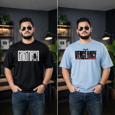 Premium Drop Shoulder Combo (BK-BL)