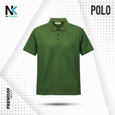 Trendy polo shirt (Green)