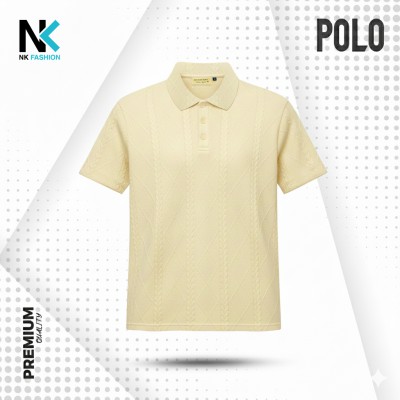 Trendy polo shirt (Off-White)