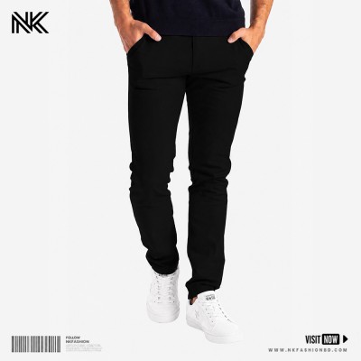 Men’s Premium Gabardine Pants – Black