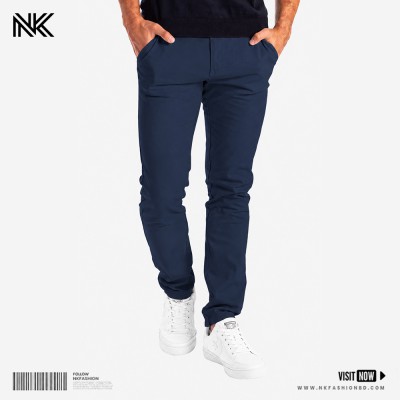 Men’s Premium Gabardine Pants – Navy Blue