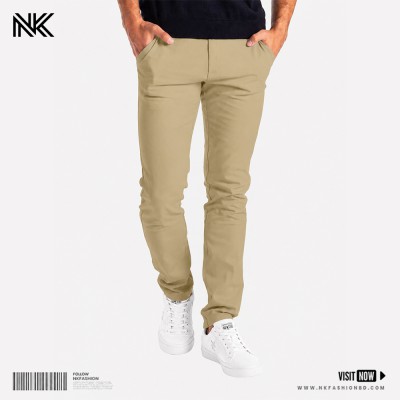 Men’s Premium Gabardine Pants – Beige