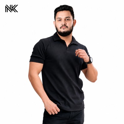 Premium Old Money Polo For Men-Black